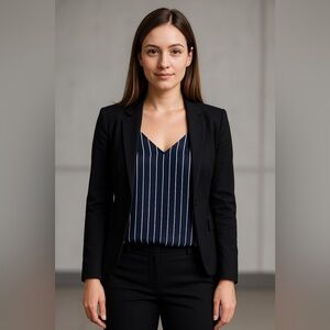 Express- Blue striped blouse